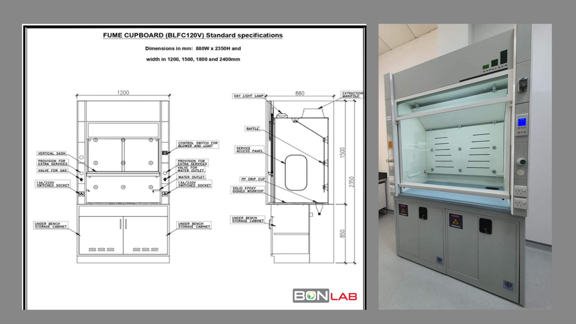 Fume Cupboards And Extraction