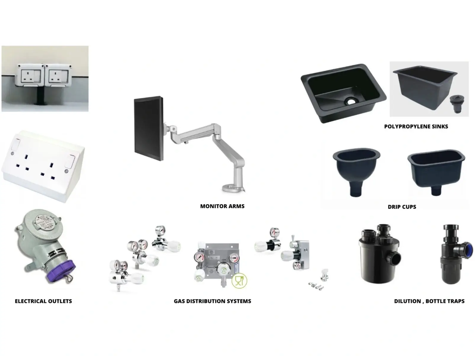 Lab Sinks and Other Accessories